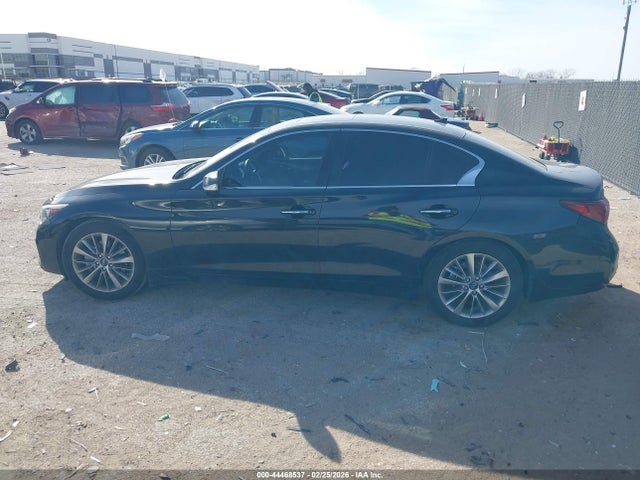 2022 Infiniti Q50 Luxe მანქანა იყიდება აუქციონზე, vin: JN1EV7BP9NM311312, აუქციონის ნომერი: 44468537