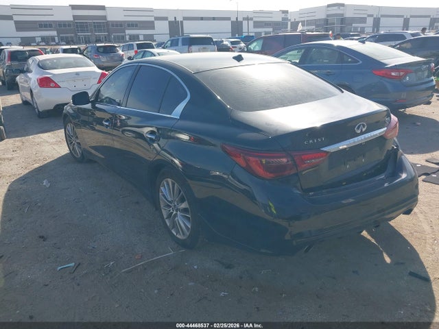 2022 Infiniti Q50 Luxe მანქანა იყიდება აუქციონზე, vin: JN1EV7BP9NM311312, აუქციონის ნომერი: 44468537