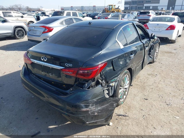2022 Infiniti Q50 Luxe მანქანა იყიდება აუქციონზე, vin: JN1EV7BP9NM311312, აუქციონის ნომერი: 44468537