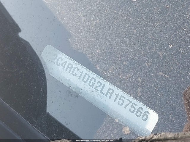 44468583 :رقم المزاد ، 2C4RC1DG2LR157566 vin ، 2020 Chrysler Voyager Lxi مزاد بيع