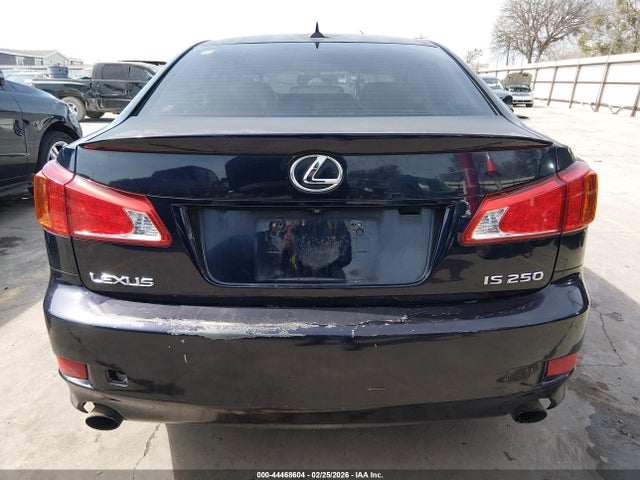 44468604 :رقم المزاد ، JTHBF5C20A5122880 vin ، 2010 Lexus Is 250 مزاد بيع