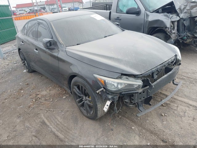 2014 Infiniti Q50 მანქანა იყიდება აუქციონზე, vin: JN1BV7AP9EM689134, აუქციონის ნომერი: 44468700