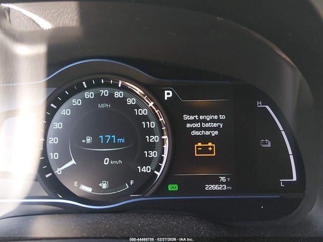 KMHC75LC9JU072591 Hyundai Ioniq Hybrid Sel