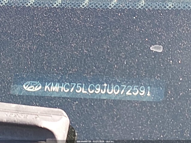 KMHC75LC9JU072591 Hyundai Ioniq Hybrid Sel