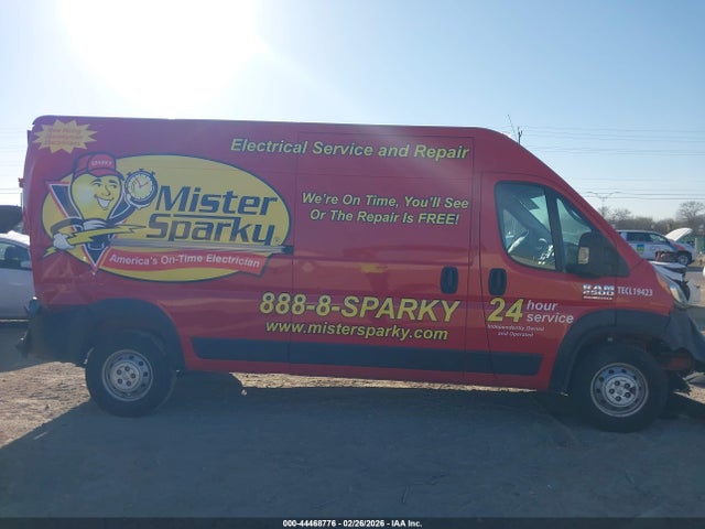 Продаж на аукціоні авто 2020 Ram Promaster 2500 High Roof 159 Wb, vin: 3C6TRVDG6LE116491, номер лоту: 44468776