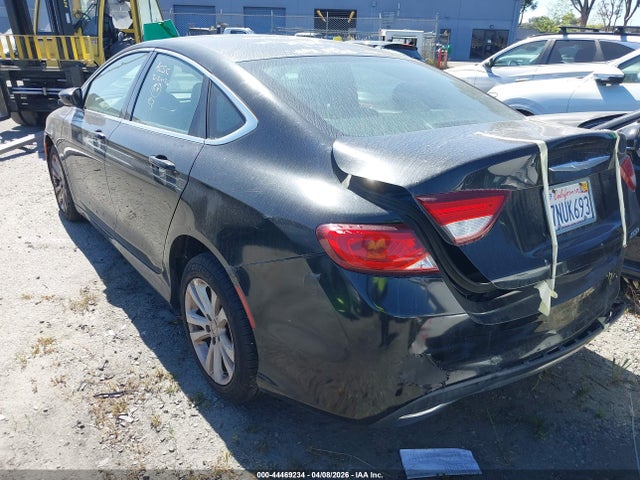 2015 Chrysler 200 Limited მანქანა იყიდება აუქციონზე, vin: 1C3CCCAB9FN542686, აუქციონის ნომერი: 44469234