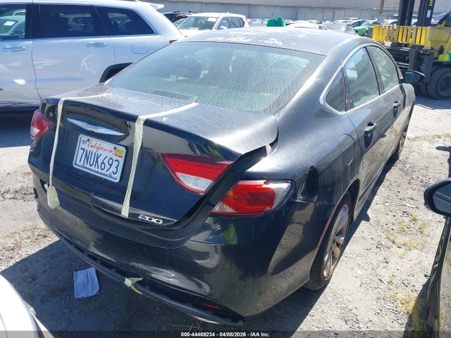 2015 Chrysler 200 Limited მანქანა იყიდება აუქციონზე, vin: 1C3CCCAB9FN542686, აუქციონის ნომერი: 44469234
