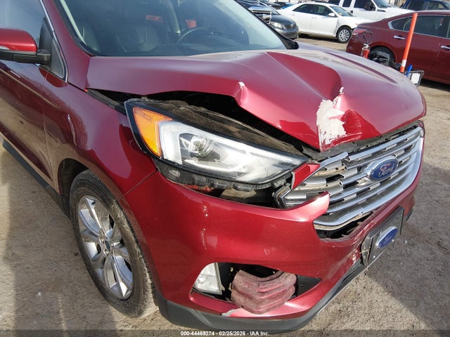 2019 Ford Edge Titanium მანქანა იყიდება აუქციონზე, vin: 2FMPK3K92KBB48914, აუქციონის ნომერი: 44469274