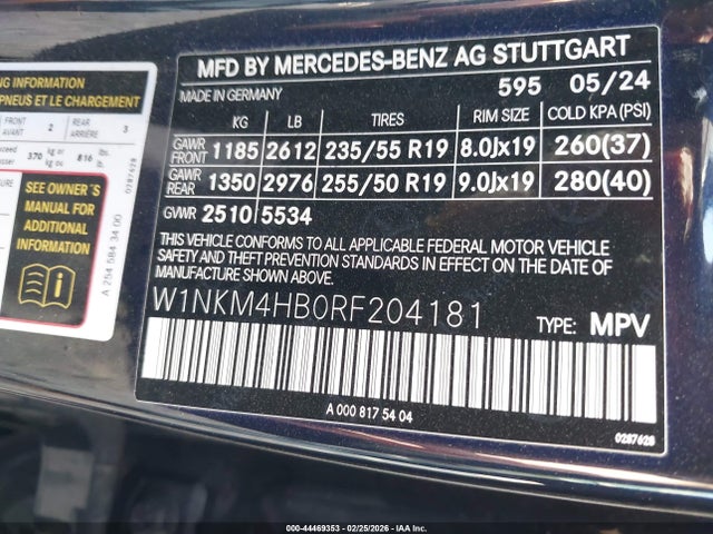 2024 MERCEDES-BENZ GLC 300 W1NKM4HB0RF204181 Photo 8