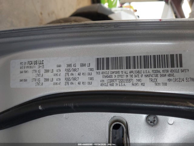 1C6RR7FT2GS155971 RAM 1500 Tradesman