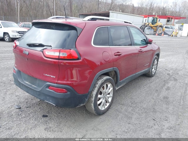 2017 Jeep Cherokee Limited Fwd მანქანა იყიდება აუქციონზე, vin: 1C4PJLDB7HW525865, აუქციონის ნომერი: 44469374