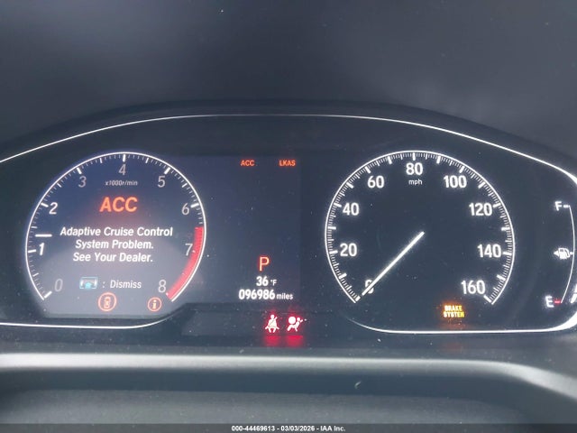 2020 Honda Accord Lx მანქანა იყიდება აუქციონზე, vin: 1HGCV1F11LA049891, აუქციონის ნომერი: 44469613