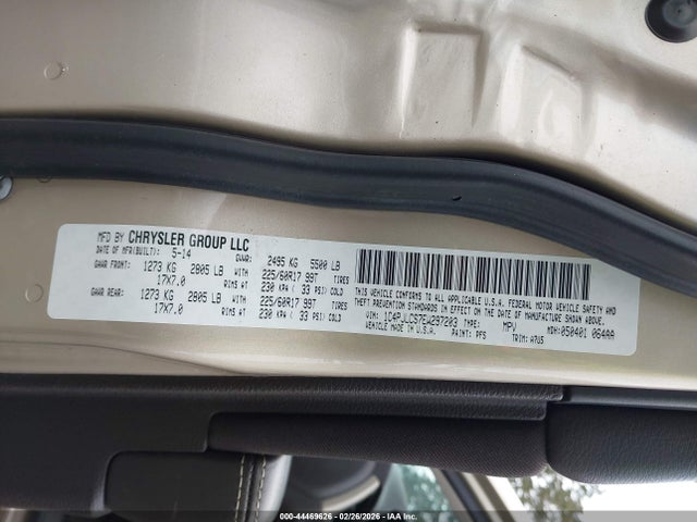 1C4PJLCS7EW297203 Jeep Cherokee Latitude