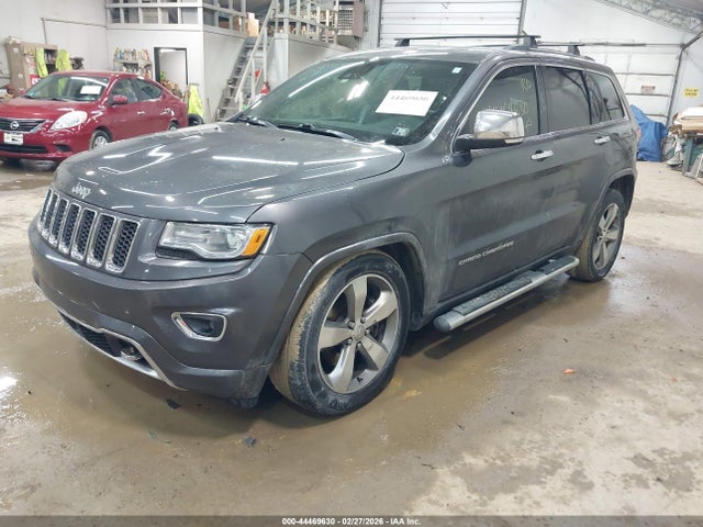 2016 Jeep Grand Cherokee Overland მანქანა იყიდება აუქციონზე, vin: 1C4RJFCT5GC491395, აუქციონის ნომერი: 44469630