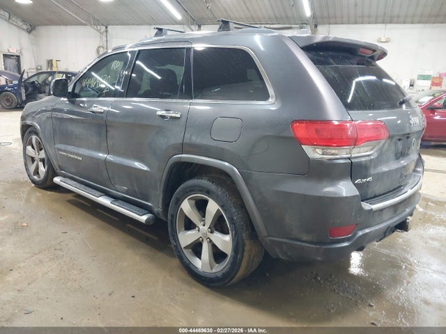 2016 Jeep Grand Cherokee Overland მანქანა იყიდება აუქციონზე, vin: 1C4RJFCT5GC491395, აუქციონის ნომერი: 44469630