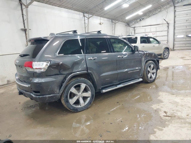2016 Jeep Grand Cherokee Overland მანქანა იყიდება აუქციონზე, vin: 1C4RJFCT5GC491395, აუქციონის ნომერი: 44469630