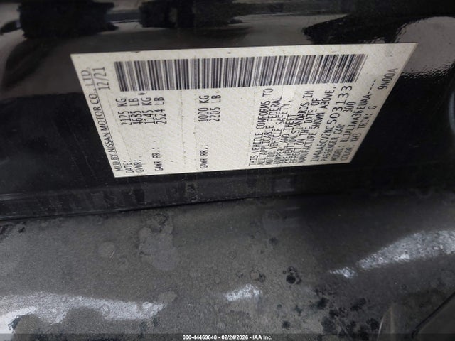 Nissan Maxima Sv Xtronic Cvt 2022 1N4AA6CV2NC503133 Image 9