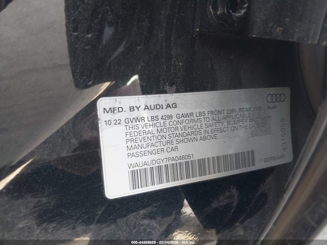 2023 AUDI A3 WAUAUDGY7PA046051 Photo 8