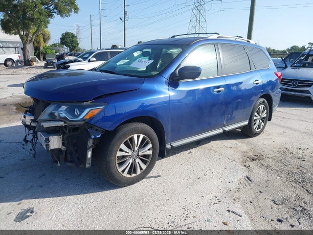 44469701 :رقم المزاد ، 5N1DR2MN4JC677010 vin ، 2018 Nissan Pathfinder Sl مزاد بيع