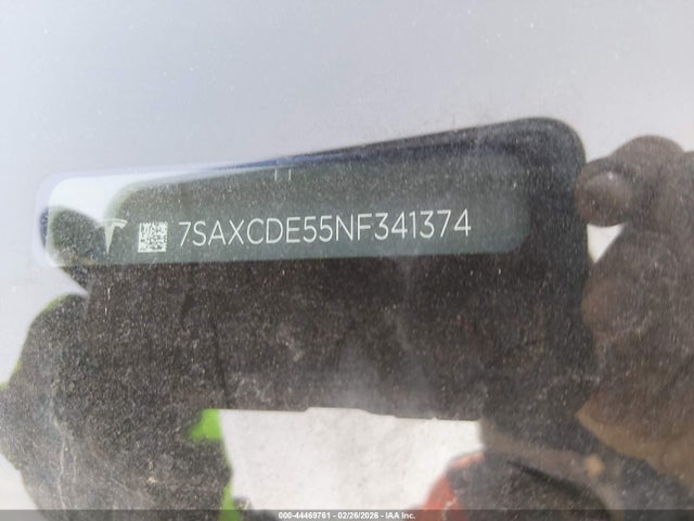 2022 TESLA MODEL X 7SAXCDE55NF341374 Photo 8