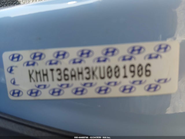 2019 HYUNDAI VELOSTER KMHT36AH3KU001906 Photo 8