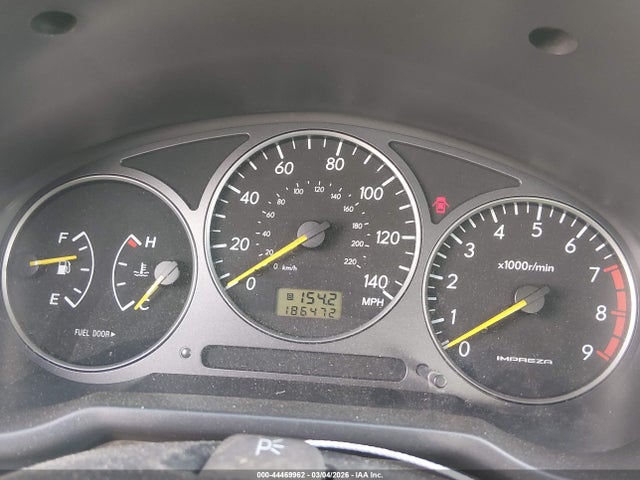44469962 :رقم المزاد ، JF1GD29652G528977 vin ، 2002 Subaru Impreza Wrx مزاد بيع