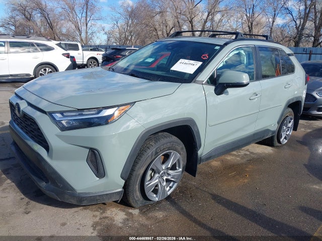 2022 Toyota Rav4 Hybrid Xle მანქანა იყიდება აუქციონზე, vin: 2T3RWRFV6NW130395, აუქციონის ნომერი: 44469987