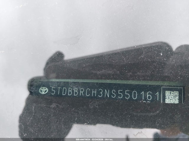 5TDBBRCH3NS550161 Toyota Highlander Hybrid Le