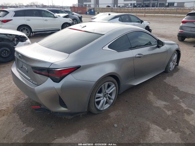 2024 Lexus Rc 300 მანქანა იყიდება აუქციონზე, vin: JTHDA5BC6R5012932, აუქციონის ნომერი: 44470035