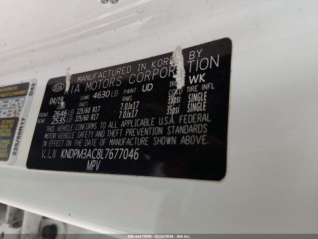 KIA Sportage Lx 2020 KNDPM3AC8L7677046 Image 9