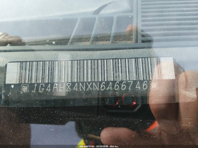 Aukcja sprzedaży 1992 Buick Century Custom, vin: 1G4AH84NXN6466746, numer aukcji: 44470182
