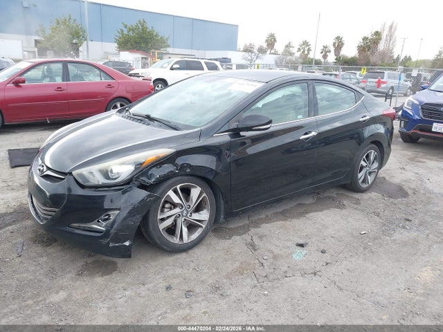 Hyundai Elantra Limited 2016 5NPDH4AEXGH657851 Image 2