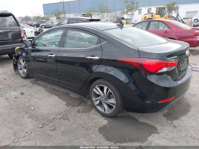 Hyundai Elantra Limited 2016 5NPDH4AEXGH657851 Image 3