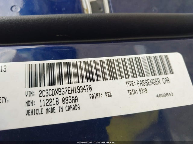 Dodge Charger Se 2014 2C3CDXBG7EH193470 Image 9