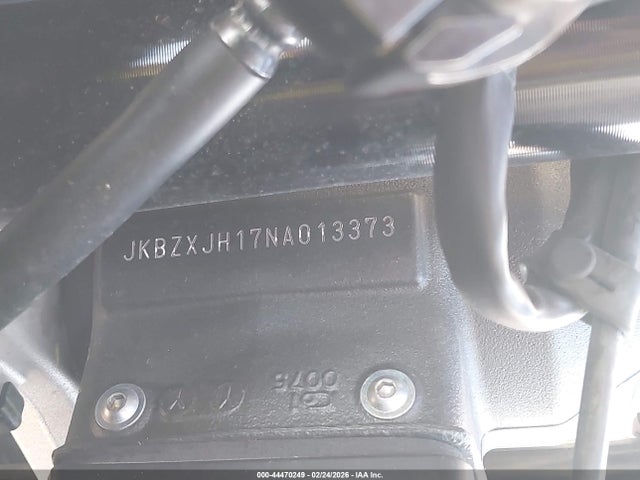JKBZXJH17NA013373 Kawasaki Zx636 K
