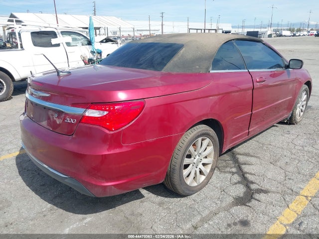 Продажа на аукционе авто 2012 Chrysler 200 Touring, vin: 1C3BCBEG7CN240577, номер лота: 44470363