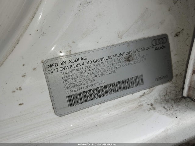 2013 AUDI A4 WAUEFAFL3DN009826 Photo 8