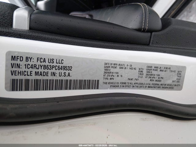 2023 JEEP GRAND CHEROKEE 4XE 1C4RJYB63PC649532 Photo 8