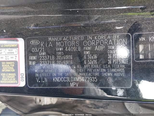 KNDCC3LDXM5473935 KIA Niro Plug-in Hybrid Ex Premium