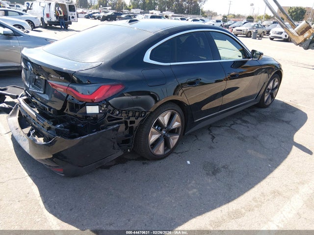 Aukcja sprzedaży 2025 Bmw I4 Gran Coupe Edrive40, vin: WBY23HD07SFU51997, numer aukcji: 44470631
