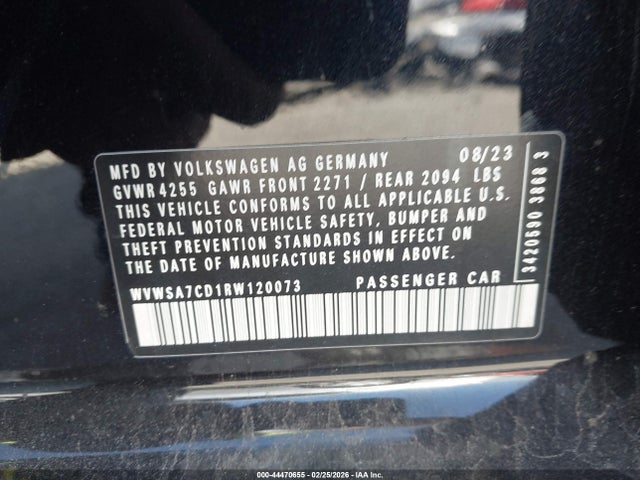 WVWSA7CD1RW120073 Volkswagen Golf Gti 2.0t 380 Se