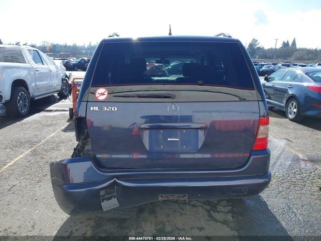 2000 Mercedes-benz Ml 320 მანქანა იყიდება აუქციონზე, vin: 4JGAB54E6YA211724, აუქციონის ნომერი: 44470701