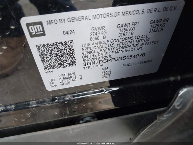 Chevrolet Equinox Ev Rs 2024 3GN7DSRP5RS254976 Image 9