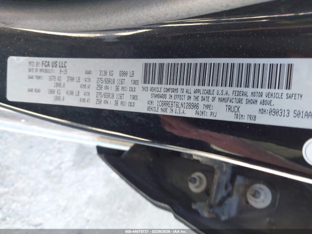 2020 RAM 1500 1C6RREBT6LN128906 Photo 8