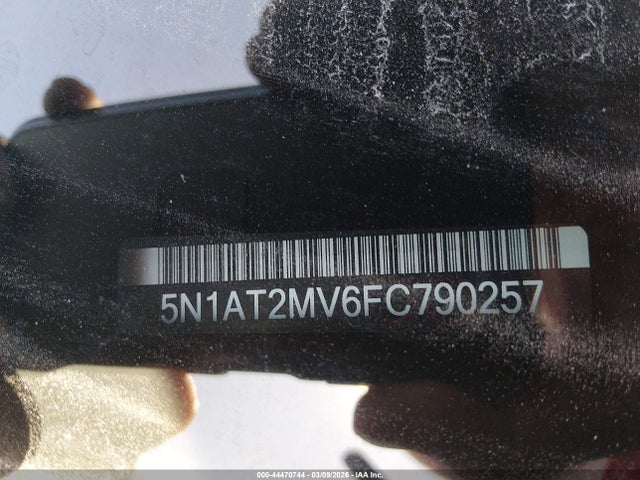5N1AT2MV6FC790257 Nissan Rogue Sl