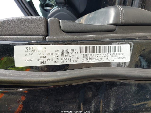 Aukcja sprzedaży 2020 Jeep Grand Cherokee Limited 4x4, vin: 1C4RJFBG8LC247836, numer aukcji: 44470812