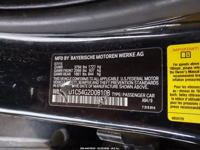 2016 MINI HARDTOP WMWXU1C54G2D08108 Photo 8