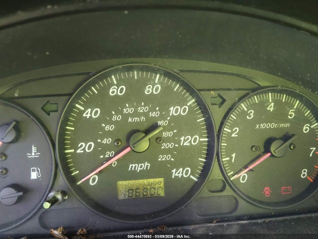 2000 Mazda Protege Es მანქანა იყიდება აუქციონზე, vin: JM1BJ2210Y0237977, აუქციონის ნომერი: 44470892
