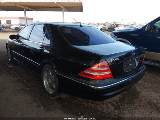 2002 Mercedes-benz S 500 მანქანა იყიდება აუქციონზე, vin: WDBNG75J52A294521, აუქციონის ნომერი: 44471073