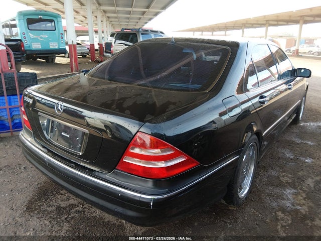 2002 Mercedes-benz S 500 მანქანა იყიდება აუქციონზე, vin: WDBNG75J52A294521, აუქციონის ნომერი: 44471073